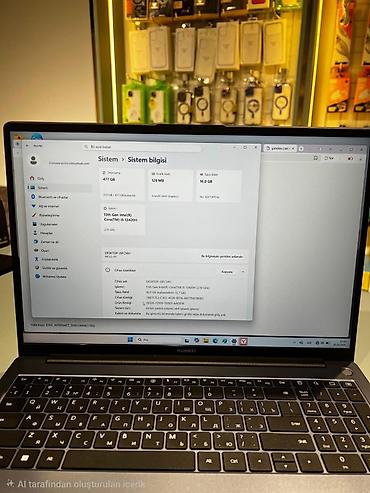 huawei komputer qiymeti: Huawei noutbuk - Prosessor: Intel Core i5-13420H (13-cü nəsil) - — 2