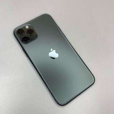 ми 11 т про цена в бишкеке: IPhone 11 Pro, Б/у, 256 ГБ, Зеленый, Защитное стекло, Чехол, Зарядное устройство, 72 %