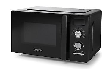 mikrodalqa: Mikrodalğalı soba Gorenje, Ayrıca dayanan, Mikrodalğalar ilə, rəng - Qara, Yeni — 1