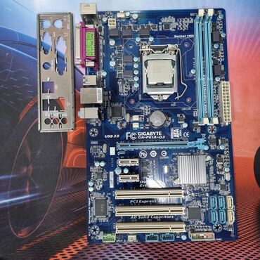 Видеокарты: Материнская плата, Новый, Gigabyte, LGA1155, Для ПК