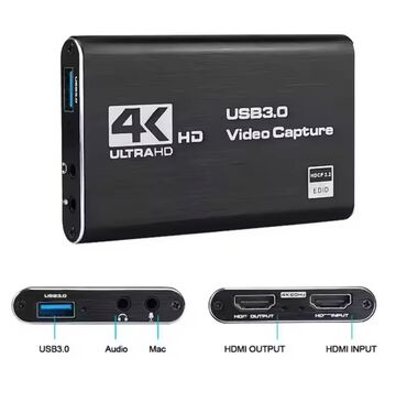 кабель hdmi vga: 4K Dual HDMI Capture Kartı - Peşəkar Canlı Yayım və Qeyd Çözümləri Bu