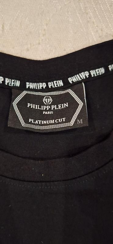no name: Футболка Philipp Plein Platinum Cut, черная, размер M. - Фирменный — 3