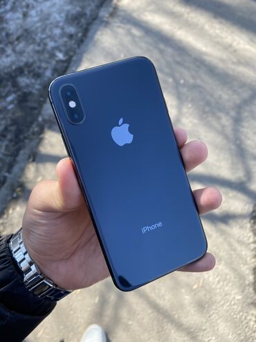 Apple iPhone: IPhone Xs, Б/у, 64 ГБ, Черный, Наушники, 88 %