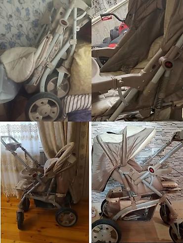 mini araba: Uşaq arabası – transformasiya olunan model - 3 təkərli ön dönər təkər — 2