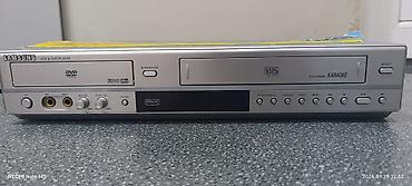 Samsung DVD-V6600K VCR & DVD Player – “All in One” karaoke lalafo.az -da Samsung DVD-V6600K VCR & DVD Player – “All in One” karaoke