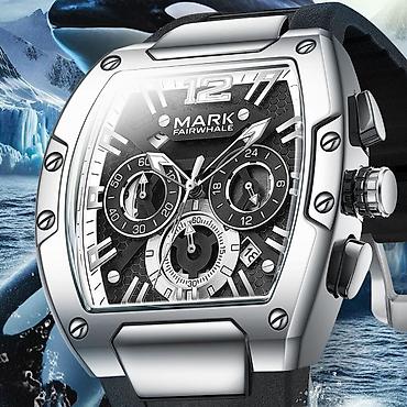 Классические часы: Классические часы часы, Водонепроницаемые, Секундомер, Мужские, Новый — 2