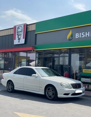 автомашина бишкек: Mercedes-Benz S-Class: 2003 г., 3.7 л, Автомат, Бензин, Седан