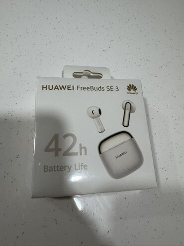 basavik qutusu: Новый Беспроводные (Bluetooth) Наушники, Huawei, цвет - Белый