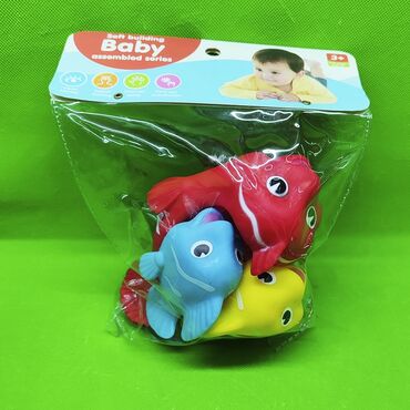 краб игрушка: Игрушки резиновые рыбки комплект🐠 Отличная возможность для ребенка