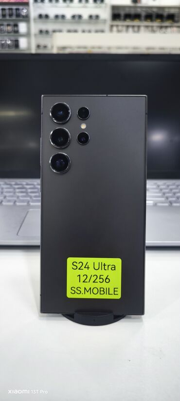 Apple iPhone: Samsung Galaxy S24 Ultra, 256 GB, rəng - Qara, Barmaq izi
