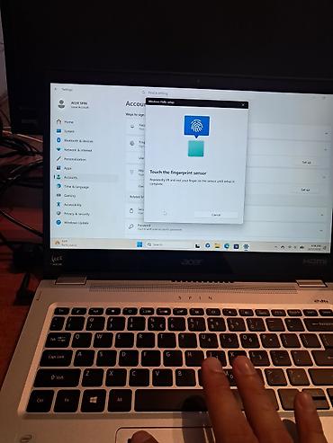intel i5 notebook: Acer Spin3 (SP314-54N) – 360° Qatlanan Sensor Ekran +qələm - Model — 6