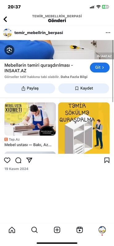 Dolablar: Mətbəx dolabı, Yeni