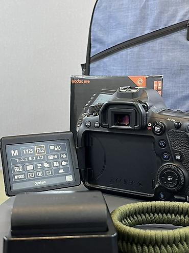 ayfon 16 pro max qiyməti: Canon 6d Mark 2 Dəstin tərkibi: - Canon fotoaparat gövdəsi - Canon — 10