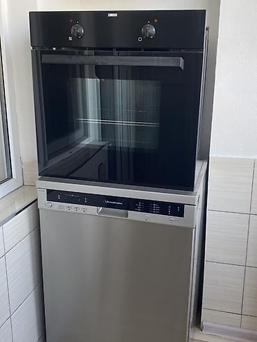 Zanussi elektrik sobası + Schaub Lorenz qabyuyan maşın. Soba 220