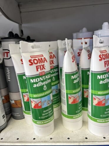 амк панели: Монтажный клей SOMA FIX S181 Professional - Тип: акриловый монтажный