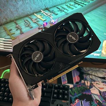 Видеокарта для ПК, Б/у, Asus, GeForce RTX, 8 ГБ