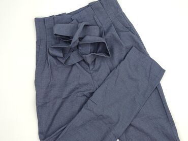 krótkie spodenki do grubych rajstop: H&M, Material trousers for women, size S (EU 36)