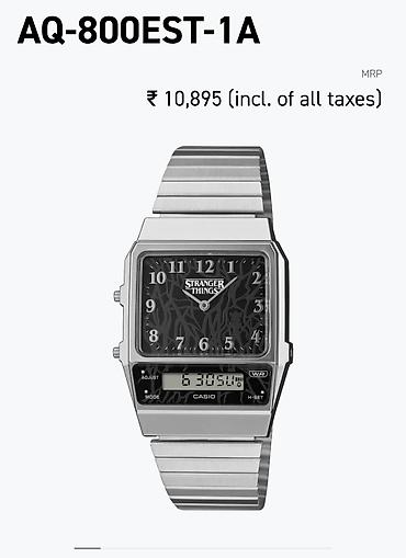 сенсорный: CASIO G-SHOCK DW-5600STT-1 “Stranger Things” — лимитированная — 6