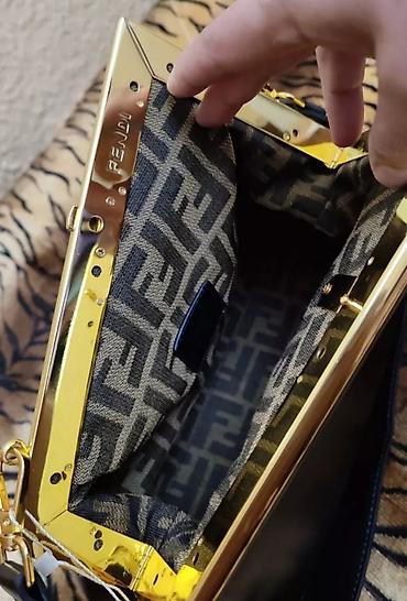 люкс копия: Классическая сумка, Fendi, Материал: Натуральная кожа, Женские, Новый — 3