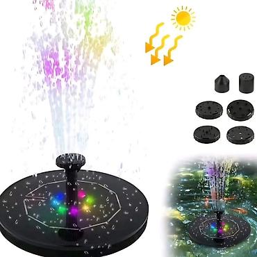 Baštenske česme: LED RGB Solarna fontana Cena: 2400 Potpuno je kontrolisana solarnom — 8