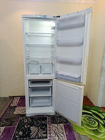 белый нета у про: Холодильник Indesit, Б/у, Двухкамерный, De frost (капельный), 60 * 195 * 60 — 6