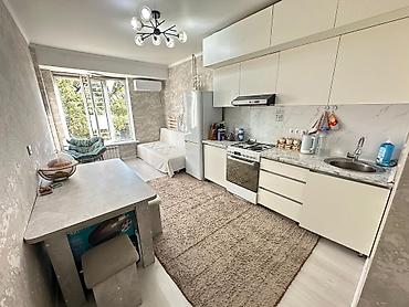 Продажа квартир: 1 комната, 44 м², ул. Калык Акиева Элитка, 4 этаж, Евроремонт — 1