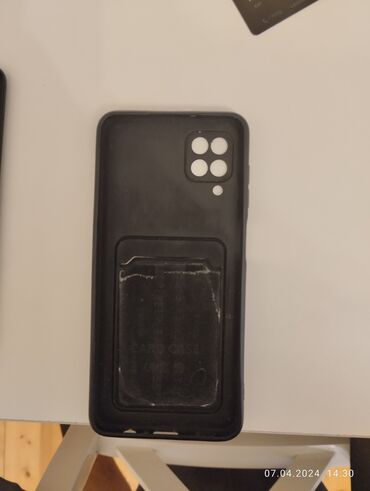 telefon a12: Samsung Galaxy A12, 32 GB, rəng - Qara, Sensor, Barmaq izi, İki sim kartlı