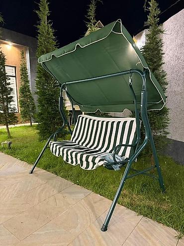 uzguculuk: Modern həyət kompleksi – hovuz və istirahət zonası - Aydınlatmalı — 6