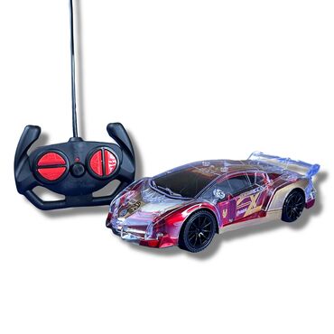 радиоуправляемая игрушка: Ferrari на пульте управления (машина светящиеся/горит) [ акция 50% ]