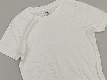 reserved koszulki dziewczęce: T-shirt, H&M, 8 years, 122-128 cm, condition - Perfect