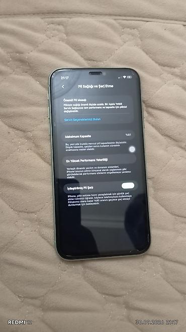 IPhone 11, 64 GB, Yaşıl, Face ID