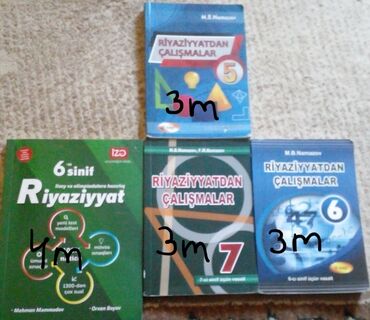 Testlər: 5-6-7-ci sinif Namazov və 6 cı sinif Lisey test kitabı