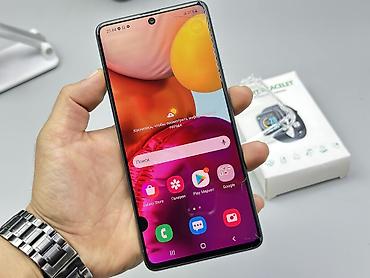 Мобильные телефоны и аксессуары: Samsung Galaxy A71 5G, Б/у, 128 ГБ, цвет - Голубой, 2 SIM — 7