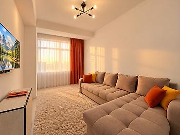 2 комнаты, 56 м², Аламедин-1 мкр Элитка, 4 этаж, Евроремонт