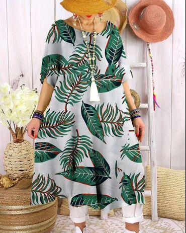 Haljine: Za punije dame 1800din na lalafo.rs — 1 Haljine: Za punije dame 1800din — 1