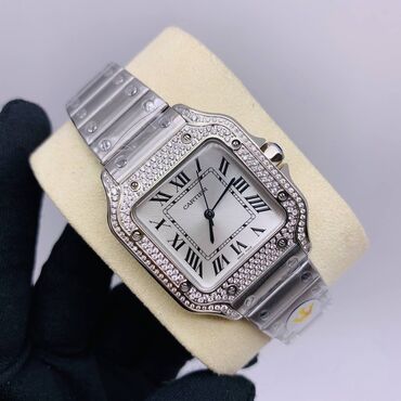часы женские новые: Cartier ️Люкс качество ️Японский кварцевый механизм ️Сталь 316L