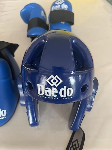 перчатки dae do: Экипировка для единоборств Daedo International (синяя) Состав — 1