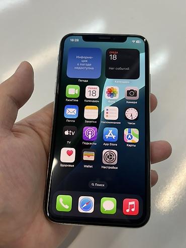 Apple iPhone: IPhone X, Серебристый — 6