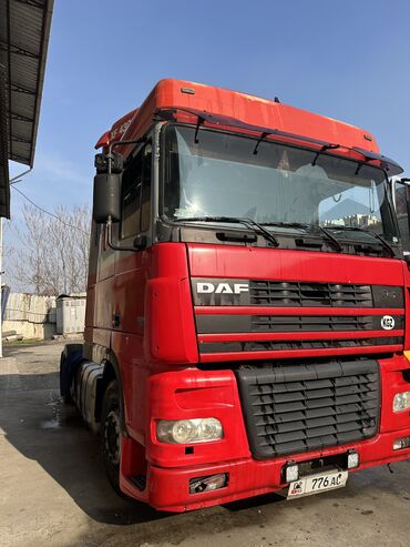 прицеп грузовой кыргызстан: Тягач, DAF, 2006 г., Тентованный at lalafo.kg прицеп грузовой кыргызстан: Тягач, DAF, 2006 г., Тентованный