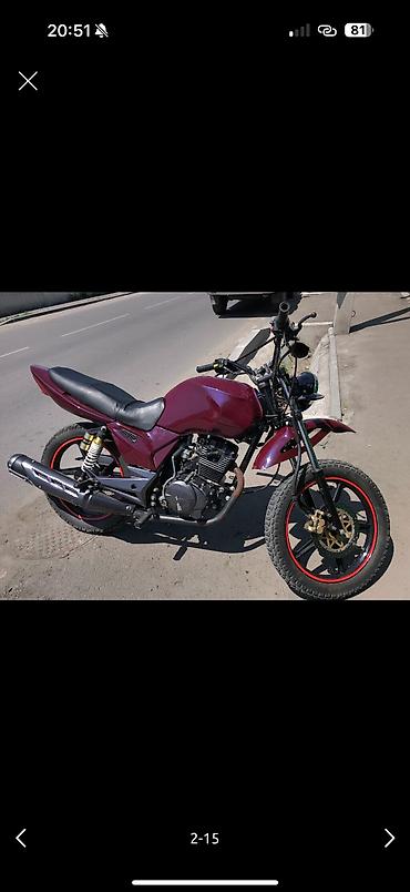 Мотоциклы: Классический мотоцикл 150 куб. см, Бензин, Взрослый, Б/у — 4