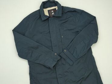 bluzki damskie eleganckie niebieska: Coat, L (EU 40), condition - Very good