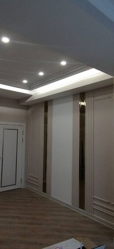 Ламинат: Декоративная стеновая панель с вертикальными элементами и зеркальными at lalafo.kg — 2 Ламинат: Декоративная стеновая панель с вертикальными элементами и зеркальными — 2