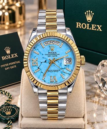 qolba: Yeni, Qol saatı, Rolex, rəng - Mavi — 3