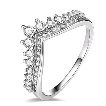 srebrni kais za haljine: Predivan pandora prsten vel 8