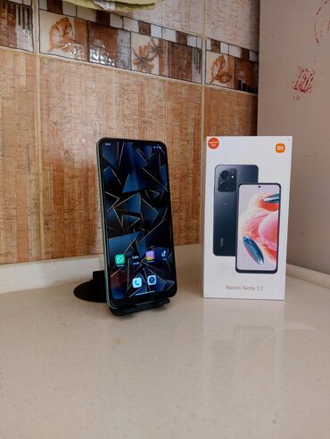 telefonlar redmi 9: Redmi Note 12, 128 GB, rəng - Göy, Zəmanət, Sensor, Barmaq izi