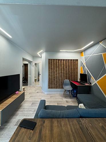 возле речки: 1 комната, 32 м², ул. Ахунбаева / Малдыбаева Хрущевка, 3 этаж, Свежий ремонт — 5