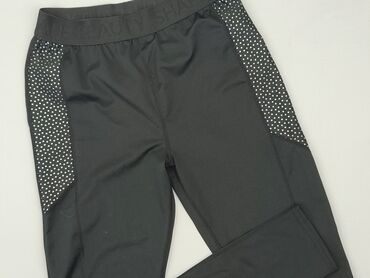 spodnie materiałowe czarne damskie: Material trousers, Beloved, S (EU 36), condition - Very good