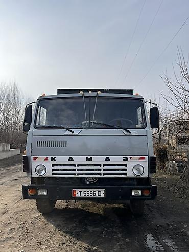 Аренда самосвала: КАМАЗ САМОСВАЛ С ПРИЦЕПОМ с трубиной в рабочем состоянии - Тип — 1