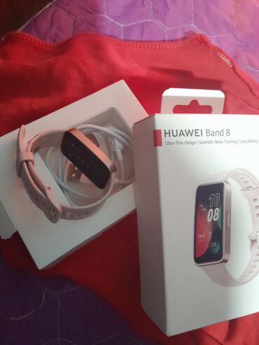 huawei p smart ekran: Yeni, Smart saat, Huawei, Sensor ekran, rəng - Bej