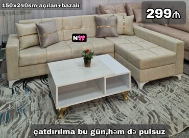Divanlar: Künc divan, Yeni, Açılan, Bazalı, Parça, Şəhərdaxili pulsuz çatdırılma